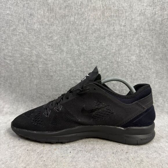 Nike Shoes Womens Size 6.5 Free Run Black Athletic‎ Running Sneakers 704674-001 - Picture 7 of 10